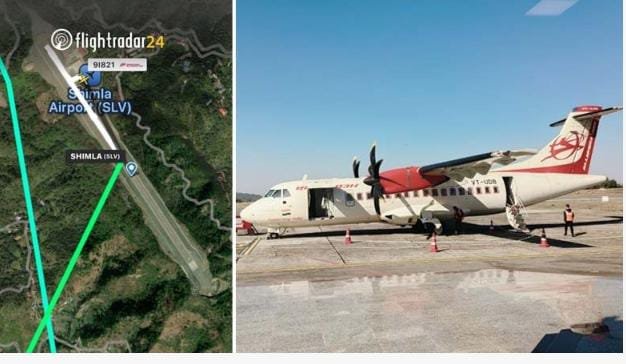 फ्लाइट में टला बड़ा हादसा , घटना के दौरान मौजूद थे डिप्टी CM और DGP , हादसे के बाद उड़ान ही रद्द