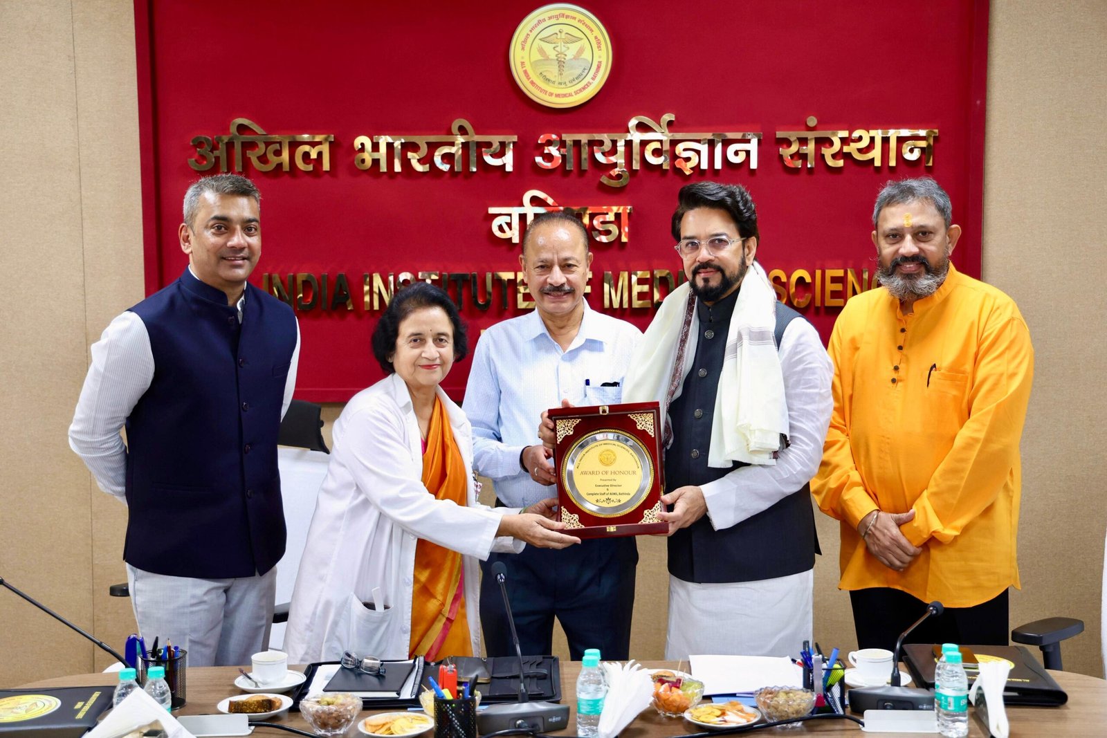 एम्स बठिंडा पंजाब में उच्चस्तरीय स्वास्थ्य सेवाओं के क्षेत्र में मील का पत्थर: अनुराग सिंह ठाकुर