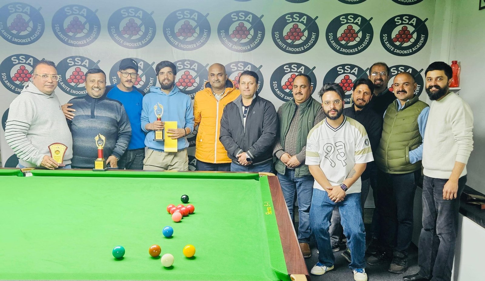 जिला पत्रकार संघ के खिलाड़ियों ने चमकाया अमेच्योर स्नूकर टूर्नामेंट में नाम