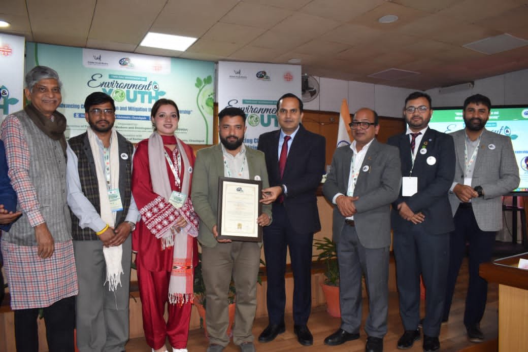 YOUVAH NGO  हिमाचल प्रदेश आपदा में  उत्कृष्ट सेवा कार्यों हेतु “सोशल इंम्पैक्ट पुरस्कार -2025