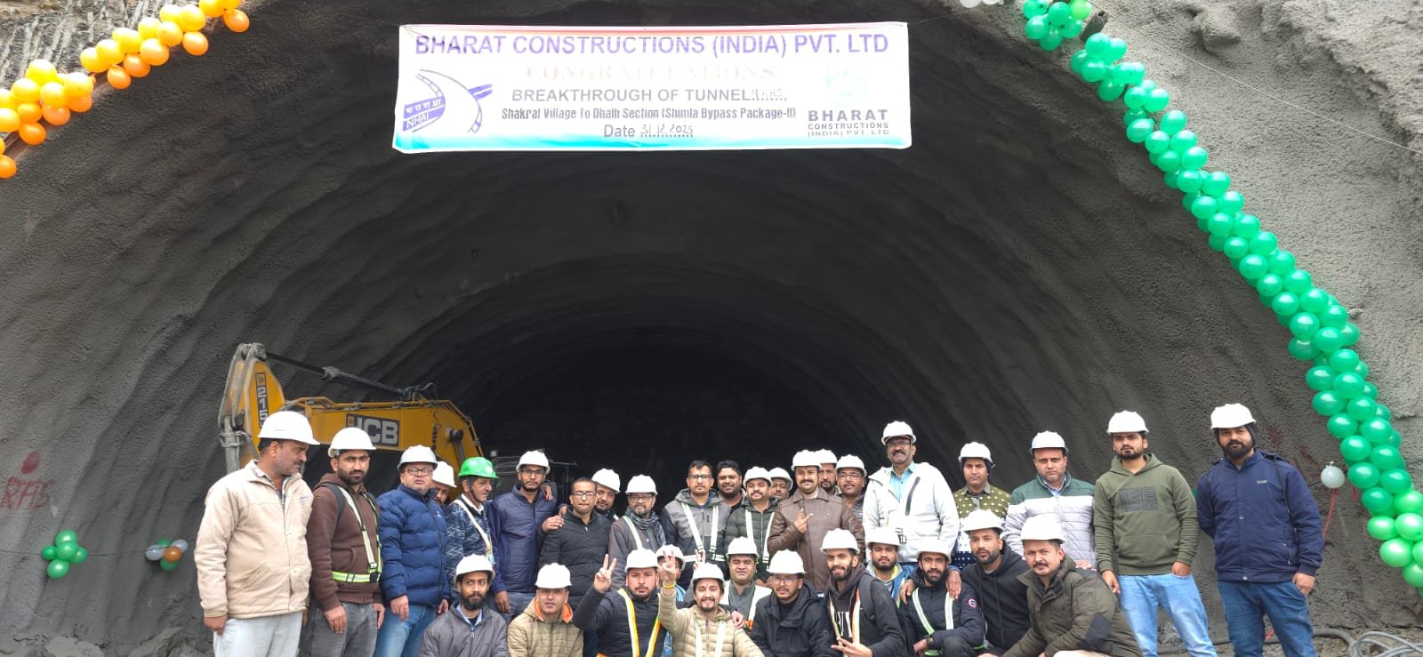 NHAI ने हासिल की  शिमला बायपास प्रोजेक्ट  में ये  बड़ी उपलब्धि:-