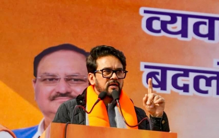 कांग्रेस का “बापू प्रेम” बस दिखावा,: अनुराग सिंह ठाकुर