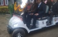 कसौली में HPTDC की हरित पहल, होटल न्यू रोस कॉमन में इलेक्ट्रिक गोल्फ कार्ट सेवा का शुभारंभ