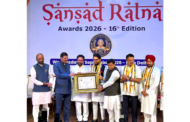 अनुराग सिंह ठाकुर फिर सांसद रत्न अवॉर्ड से सम्मानित
