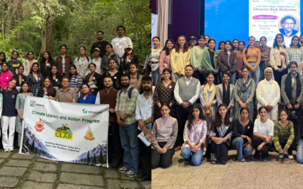 डूअर्स और सेंट बीड्स कॉलेज शिमला ने Hexagon Safety, Infrastructure & Geospatial के सहयोग से CLAP के तहत जलवायु एवं आपदा क्षमता पर छह दिवसीय अंतर-महाविद्यालयीय प्रशिक्षण कार्यक्रम करवाया